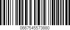 Código de barras (EAN, GTIN, SKU, ISBN): '0667545573880'