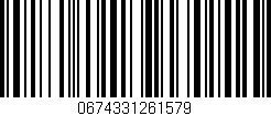 Código de barras (EAN, GTIN, SKU, ISBN): '0674331261579'