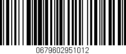 Código de barras (EAN, GTIN, SKU, ISBN): '0679602951012'