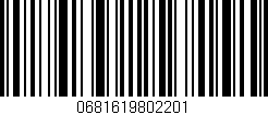 Código de barras (EAN, GTIN, SKU, ISBN): '0681619802201'