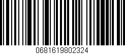 Código de barras (EAN, GTIN, SKU, ISBN): '0681619802324'