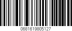 Código de barras (EAN, GTIN, SKU, ISBN): '0681619805127'