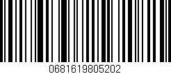 Código de barras (EAN, GTIN, SKU, ISBN): '0681619805202'