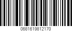 Código de barras (EAN, GTIN, SKU, ISBN): '0681619812170'