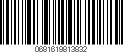 Código de barras (EAN, GTIN, SKU, ISBN): '0681619813832'