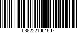 Código de barras (EAN, GTIN, SKU, ISBN): '0682221001907'