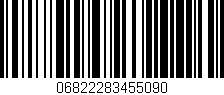 Código de barras (EAN, GTIN, SKU, ISBN): '06822283455090'