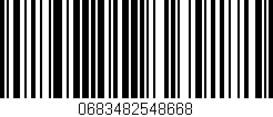 Código de barras (EAN, GTIN, SKU, ISBN): '0683482548668'