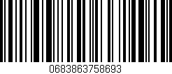 Código de barras (EAN, GTIN, SKU, ISBN): '0683863758693'
