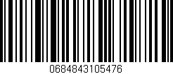 Código de barras (EAN, GTIN, SKU, ISBN): '0684843105476'