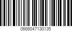Código de barras (EAN, GTIN, SKU, ISBN): '0688047130135'