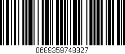 Código de barras (EAN, GTIN, SKU, ISBN): '0689359748827'