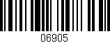 Código de barras (EAN, GTIN, SKU, ISBN): '06905'