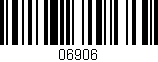 Código de barras (EAN, GTIN, SKU, ISBN): '06906'