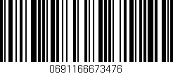 Código de barras (EAN, GTIN, SKU, ISBN): '0691166673476'