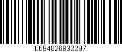 Código de barras (EAN, GTIN, SKU, ISBN): '0694026832297'