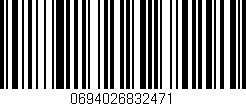 Código de barras (EAN, GTIN, SKU, ISBN): '0694026832471'