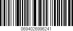 Código de barras (EAN, GTIN, SKU, ISBN): '0694026996241'
