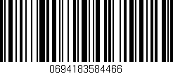 Código de barras (EAN, GTIN, SKU, ISBN): '0694183584466'
