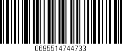 Código de barras (EAN, GTIN, SKU, ISBN): '0695514744733'