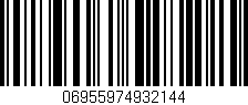 Código de barras (EAN, GTIN, SKU, ISBN): '06955974932144'