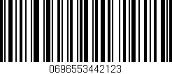 Código de barras (EAN, GTIN, SKU, ISBN): '0696553442123'