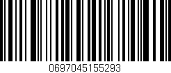 Código de barras (EAN, GTIN, SKU, ISBN): '0697045155293'