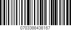 Código de barras (EAN, GTIN, SKU, ISBN): '0703388438167'