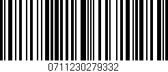 Código de barras (EAN, GTIN, SKU, ISBN): '0711230279332'