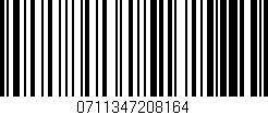 Código de barras (EAN, GTIN, SKU, ISBN): '0711347208164'