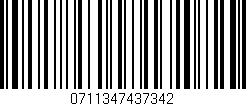 Código de barras (EAN, GTIN, SKU, ISBN): '0711347437342'
