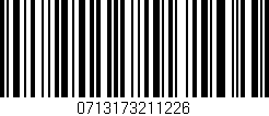 Código de barras (EAN, GTIN, SKU, ISBN): '0713173211226'