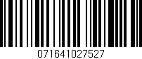 Código de barras (EAN, GTIN, SKU, ISBN): '071641027527'