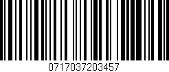 Código de barras (EAN, GTIN, SKU, ISBN): '0717037203457'