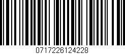 Código de barras (EAN, GTIN, SKU, ISBN): '0717226124228'
