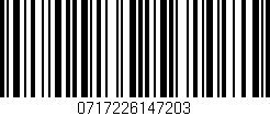 Código de barras (EAN, GTIN, SKU, ISBN): '0717226147203'