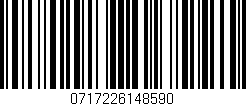Código de barras (EAN, GTIN, SKU, ISBN): '0717226148590'