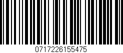 Código de barras (EAN, GTIN, SKU, ISBN): '0717226155475'