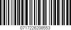 Código de barras (EAN, GTIN, SKU, ISBN): '0717226208553'