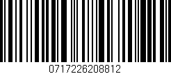 Código de barras (EAN, GTIN, SKU, ISBN): '0717226208812'