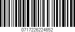 Código de barras (EAN, GTIN, SKU, ISBN): '0717226224652'