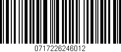 Código de barras (EAN, GTIN, SKU, ISBN): '0717226246012'