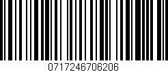 Código de barras (EAN, GTIN, SKU, ISBN): '0717246706206'