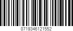 Código de barras (EAN, GTIN, SKU, ISBN): '0719346121552'