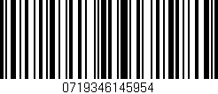 Código de barras (EAN, GTIN, SKU, ISBN): '0719346145954'
