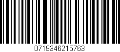 Código de barras (EAN, GTIN, SKU, ISBN): '0719346215763'
