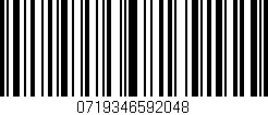 Código de barras (EAN, GTIN, SKU, ISBN): '0719346592048'
