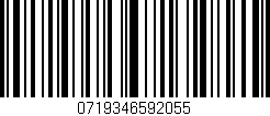 Código de barras (EAN, GTIN, SKU, ISBN): '0719346592055'