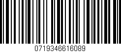 Código de barras (EAN, GTIN, SKU, ISBN): '0719346616089'
