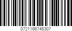 Código de barras (EAN, GTIN, SKU, ISBN): '0721186746307'
